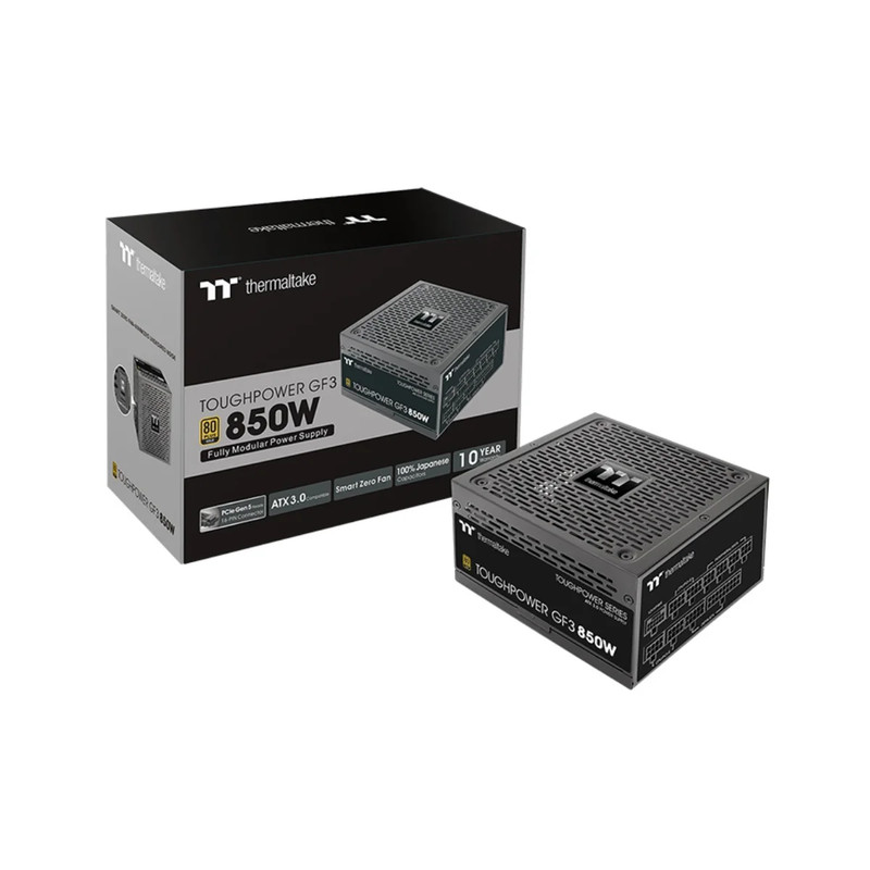 Thermaltake TOUGHPOWER GF3 850W Gold ATX Fully Modular Power Supply - TT Premium Edition - مزود طاقة